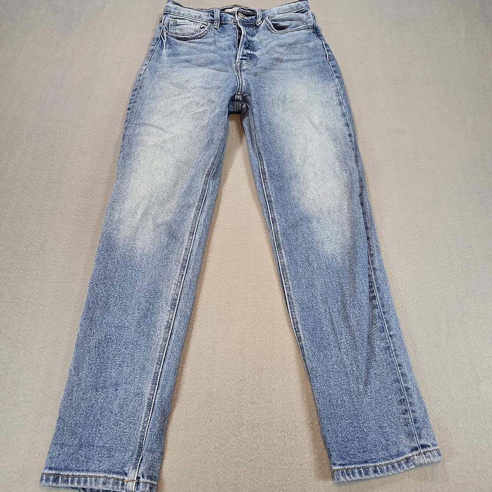 Classic Blue Straight Leg Jeans